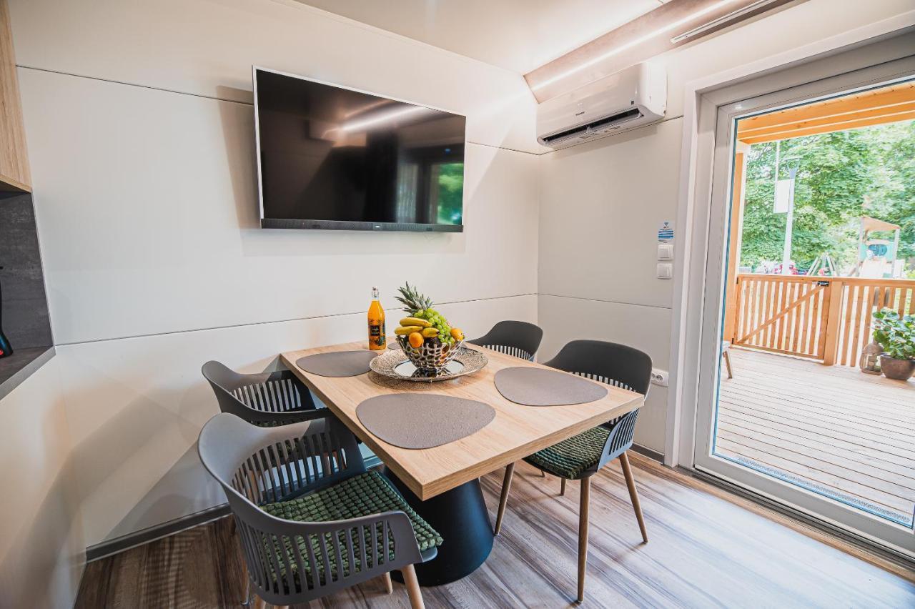 Premium Mobile Homes With Thermal Riviera Tickets Catez ob Savi Exterior foto