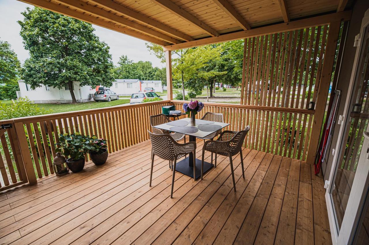 Premium Mobile Homes With Thermal Riviera Tickets Catez ob Savi Exterior foto