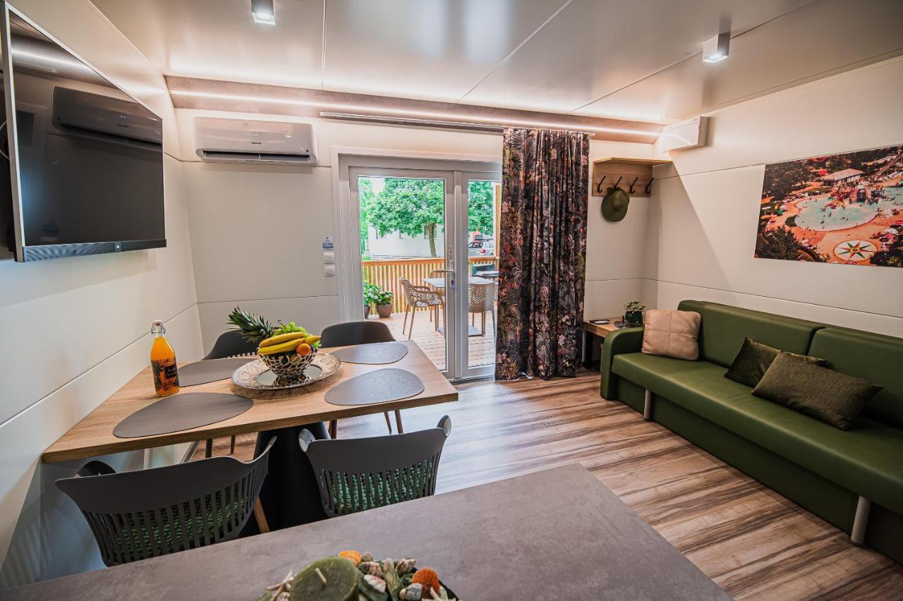 Premium Mobile Homes With Thermal Riviera Tickets Catez ob Savi Exterior foto
