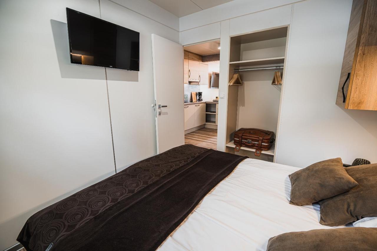 Premium Mobile Homes With Thermal Riviera Tickets Catez ob Savi Exterior foto