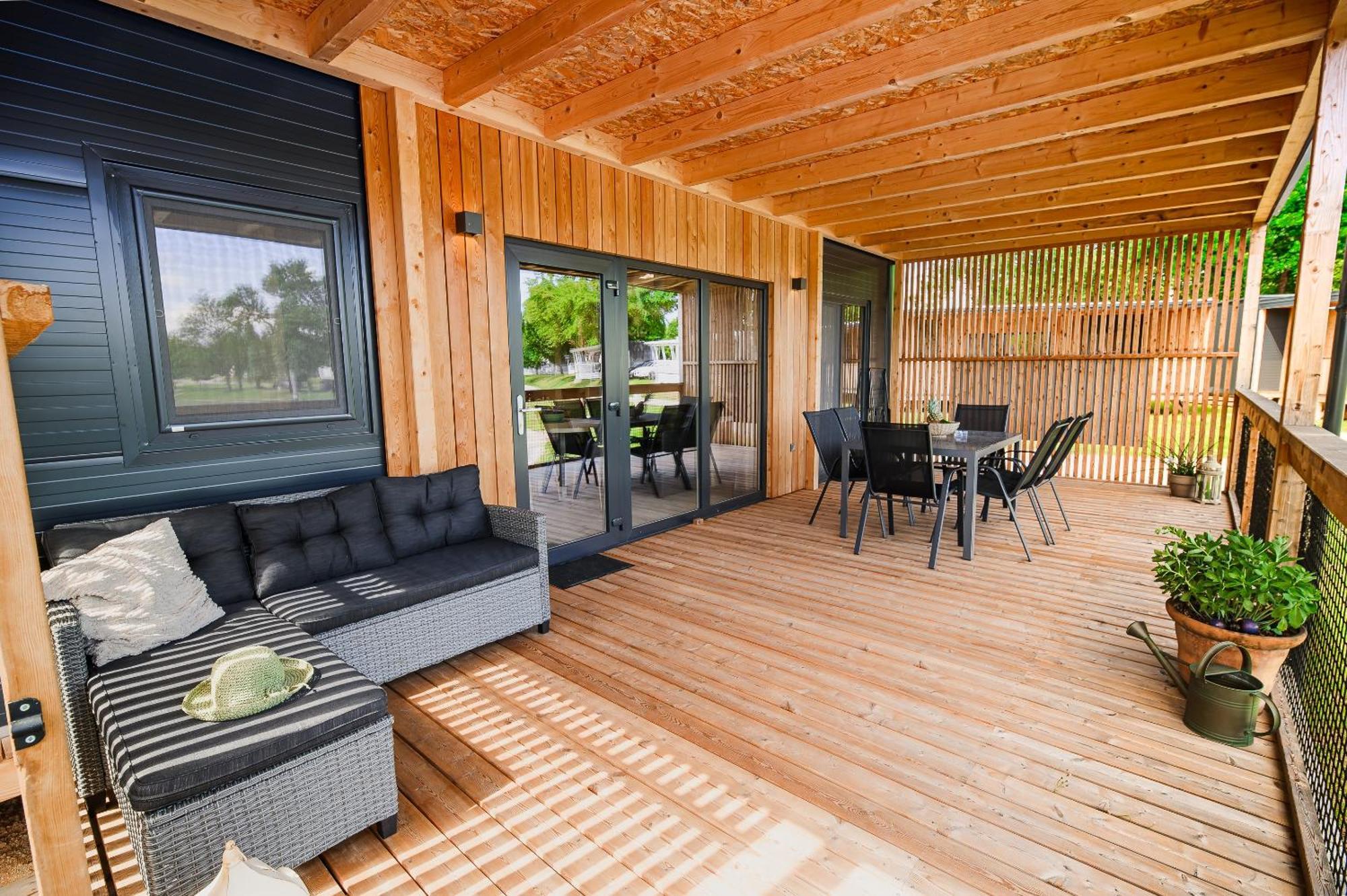 Premium Mobile Homes With Thermal Riviera Tickets Catez ob Savi Exterior foto