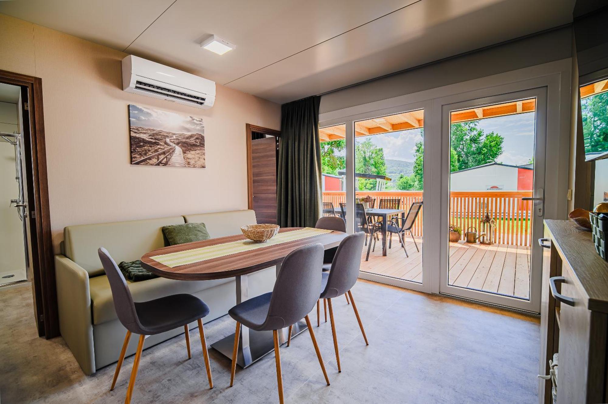 Premium Mobile Homes With Thermal Riviera Tickets Catez ob Savi Exterior foto