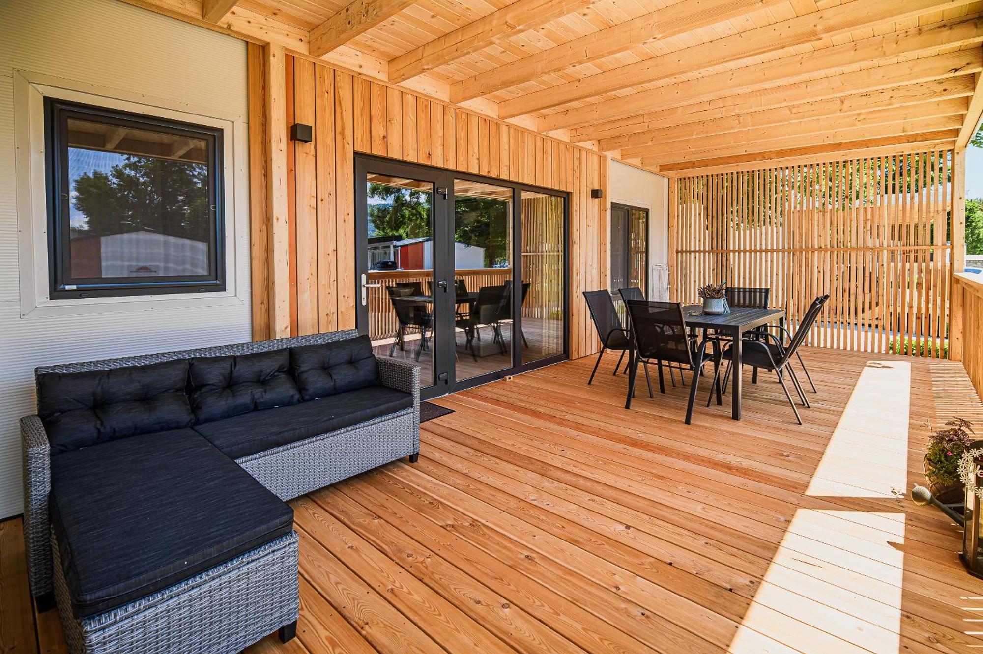 Premium Mobile Homes With Thermal Riviera Tickets Catez ob Savi Exterior foto