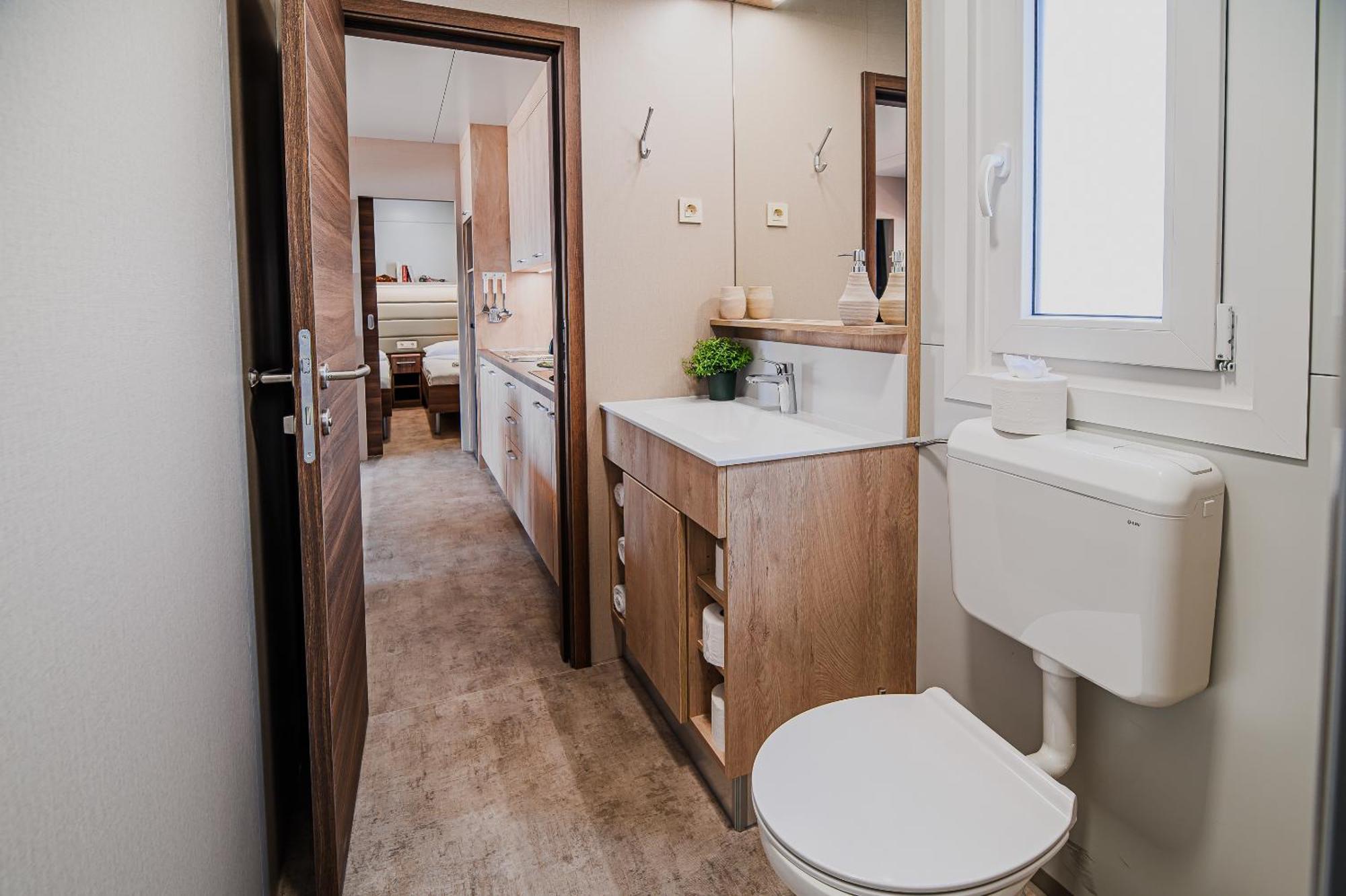 Premium Mobile Homes With Thermal Riviera Tickets Catez ob Savi Exterior foto