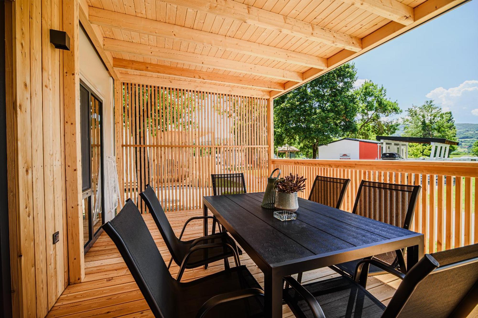 Premium Mobile Homes With Thermal Riviera Tickets Catez ob Savi Exterior foto